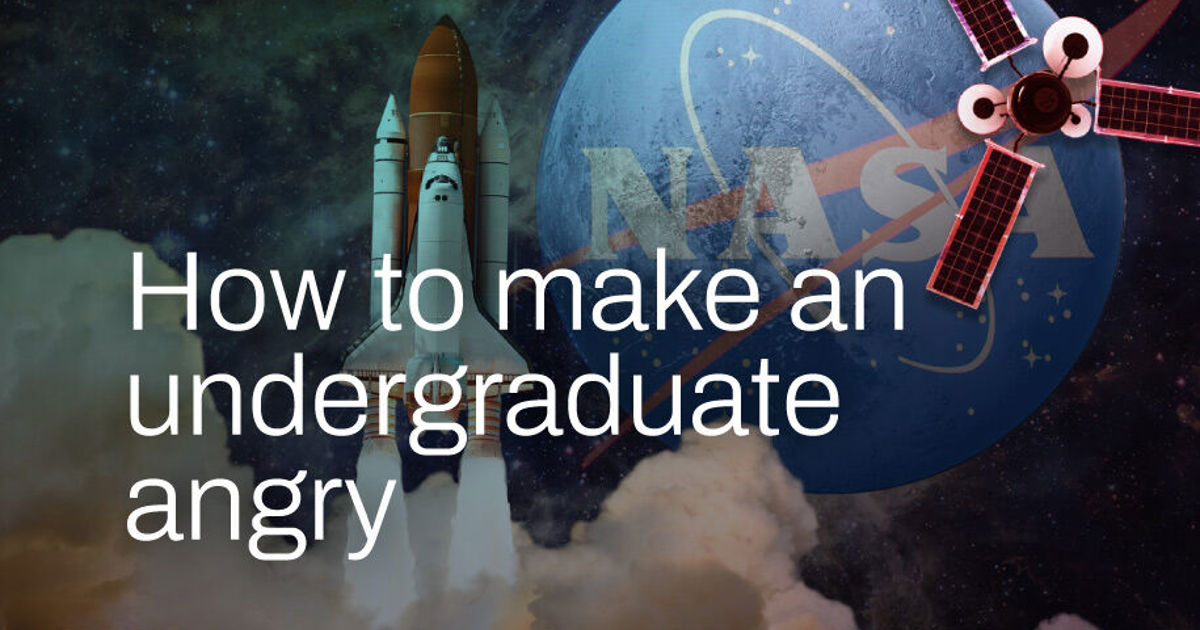 How to make an undergraduate angry - Articles - News & Insights - Peel Hunt